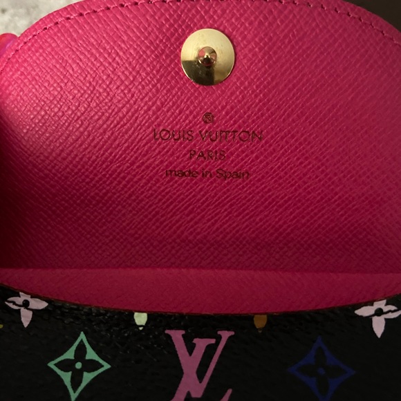 SOLD** LOUIS VUITTON VINTAGE MULTICOLOR WALLET - Picture 2 of 6